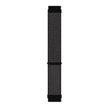 Microsonic Samsung Galaxy Watch 46 mm Woven Sport Loop Siyah Hasırlı Kordon