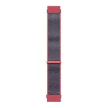 Microsonic Samsung Galaxy Watch 5 40 mm Hasırlı Woven Sport Loop Koyu Pembe Kordon
