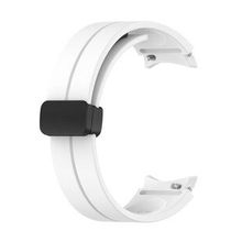 Microsonic Samsung Galaxy Watch 5 40 mm Ribbon Line Beyaz Kordon