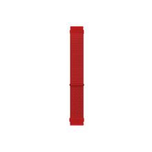 Microsonic Samsung Galaxy Watch 6 40 mm Hasırlı Woven Sport Loop Kırmızı Kordon