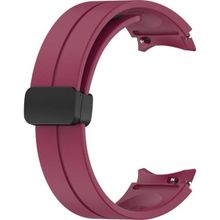 Microsonic Samsung Galaxy Watch 6 44 mm Ribbon Line Bordo Kordon