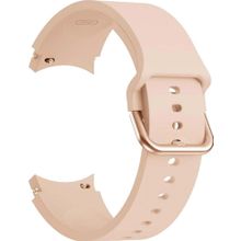 Microsonic Samsung Galaxy Watch 6 44 mm Solid Silicone Band Pembe Kordon