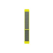 Microsonic Samsung Galaxy Watch 6 44 mm Woven Sport Loop Sarı Hasırlı Kordon