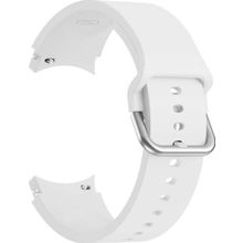 Microsonic Samsung Galaxy Watch 6 Classic 43 mm Solid Silikon Band Beyaz Kordon