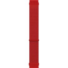 Microsonic Samsung Galaxy Watch 6 Classic 47 mm Hasırlı Woven Sport Loop Kırmızı Kordon
