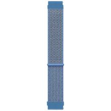 Microsonic Samsung Galaxy Watch Active 2 40 mm Hasırlı Woven Sport Loop Mavi Kordon