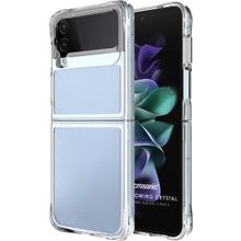 Microsonic Samsung Galaxy Z Flip 4 Non Yellowing Crystal Clear Sararma Önleyici Kristal Şeffaf Kılıf