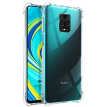 Microsonic Shock Absorbing Xiaomi Redmi Note 9 Pro Şeffaf Cep Telefonu Kılıfı