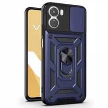 Microsonic Vivo Y16 Impact Resistant Lacivert Cep Telefonu Kılıfı