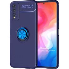 Microsonic Vivo Y20 Kickstand Ring Holder Lacivert Cep Telefonu Kılıfı