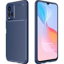 Microsonic Vivo Y21 Legion Series Lacivert Cep Telefonu Kılıfı