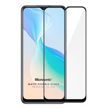 Microsonic Vivo Y21S Seramik Matte Flexible Siyah Cep Telefonu Ekran Koruyucusu
