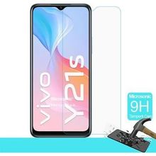 Microsonic Vivo Y21S Tempered Glass Cam Ekran Koruyucu