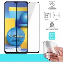 Microsonic Vivo Y51 Seramik Matte Flexible Siyah Ekran Koruyucu