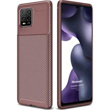 Microsonic Xiaomi Mi 10 Lite Zoom Legion Series Kahverengi Kılıf