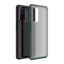 Microsonic Xiaomi Mi 10T Frosted Frame Yeşil Kılıf
