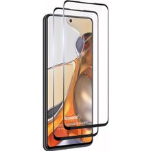 Microsonic Xiaomi Mi 11T Pro Crystal Seramik Nano 2 Adet Siyah Ekran Koruyucu