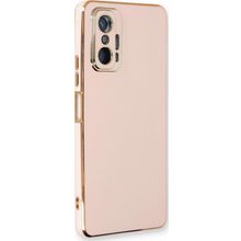 Microsonic Xiaomi Mi 11T Pro Olive Plated Pembe Kılıf