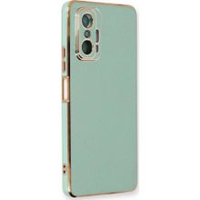 Microsonic Xiaomi Mi 11T Pro Olive Plated Yeşil Kılıf