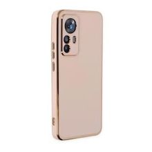 Microsonic Xiaomi Mi 12T Pro Olive Plated Pembe Kılıf