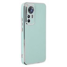 Microsonic Xiaomi Mi 12T Pro Olive Plated Yeşil Kılıf