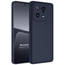 Microsonic Xiaomi Mi 13 Pro Groovy Soft Lacivert Kılıf