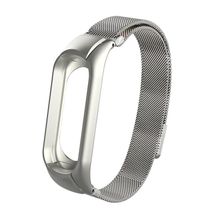 Microsonic Xiaomi Mi Band 4 Milanese Loop Gümüş Kordon
