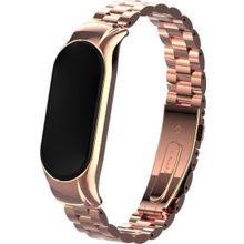 Microsonic Xiaomi Mi Band 7 Metal Stainless Steel Rose Gold Kordon