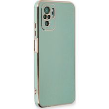 Microsonic Xiaomi Poco M5s Olive Plated Yeşil Kılıf