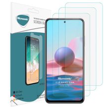 Microsonic Xiaomi Poco M5S Screen Protector Nano Glass 3 Adet Cam Ekran Koruyucu