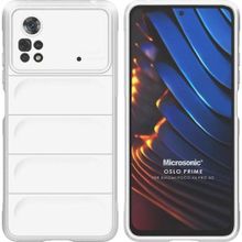 Microsonic Xiaomi Poco X4 Pro 5G Oslo Prime Beyaz Cep Telefonu Kılıfı