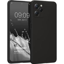 Microsonic Xiaomi Poco X5 Pro Matte Silicone Siyah Kılıf