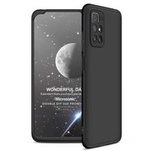 Microsonic Xiaomi Redmi 10 2022 Double Dip 360 Protective Siyah Kılıf