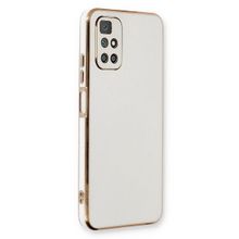 Microsonic Xiaomi Redmi 10 2022 Olive Plated Beyaz Kılıf