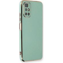 Microsonic Xiaomi Redmi 10 2022 Olive Plated Yeşil Kılıf