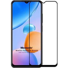 Microsonic Xiaomi Redmi 10 5G Seramik Matte Flexible Siyah Ekran Koruyucu