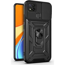Microsonic Xiaomi Redmi 10A Impact Resistant Siyah Kılıf
