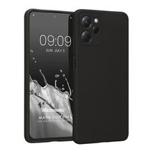 Microsonic Xiaomi Redmi 12 Matte Silicone Siyah Kılıf