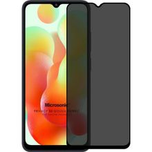 Microsonic Xiaomi Redmi 12C Privacy 5D Gizlilik Filtreli Siyah Cam Ekran Koruyucu