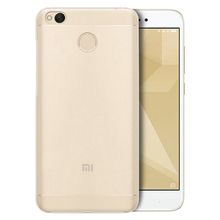 Microsonic Xiaomi Redmi 4X Transparent Soft Beyaz Kılıf