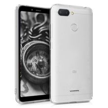 Microsonic Xiaomi Redmi 6 Transparent Soft Beyaz Kılıf