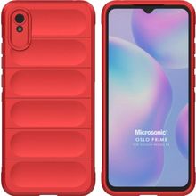 Microsonic Xiaomi Redmi 9A Oslo Prime Kırmızı Kılıf