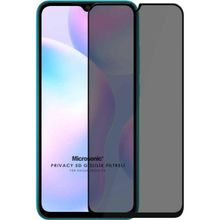 Microsonic Xiaomi Redmi 9A Privacy 5D Gizlilik Filtreli Siyah Cam Ekran Koruyucu