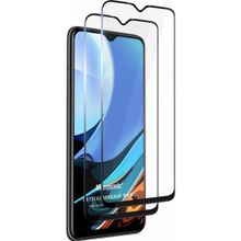 Microsonic Xiaomi Redmi 9T Crystal Seramik Nano 2 Adet Siyah Ekran Koruyucu