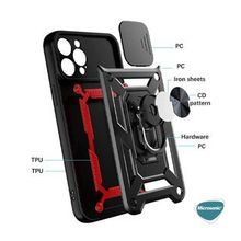 Microsonic Xiaomi Redmi 9T Impact Resistant Kırmızı Kılıf