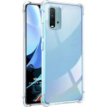 Microsonic Xiaomi Redmi 9T Shock Absorbing Şeffaf Cep Telefonu Kılıfı
