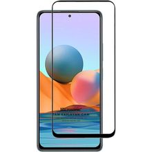 Microsonic Xiaomi Redmi Note 10 5G Tam Kaplayan Temperli Siyah Cam Ekran Koruyucu