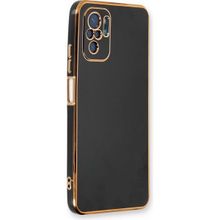 Microsonic Xiaomi Redmi Note 10 Olive Plated Siyah Kılıf