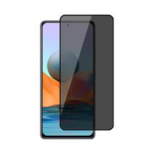 Microsonic Xiaomi Redmi Note 10 Privacy 5D Gizlilik Filtreli Siyah Cam Ekran Koruyucu