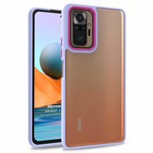 Microsonic Xiaomi Redmi Note 10 Pro Max Bright Planet Lila Cep Telefonu Kılıfı
